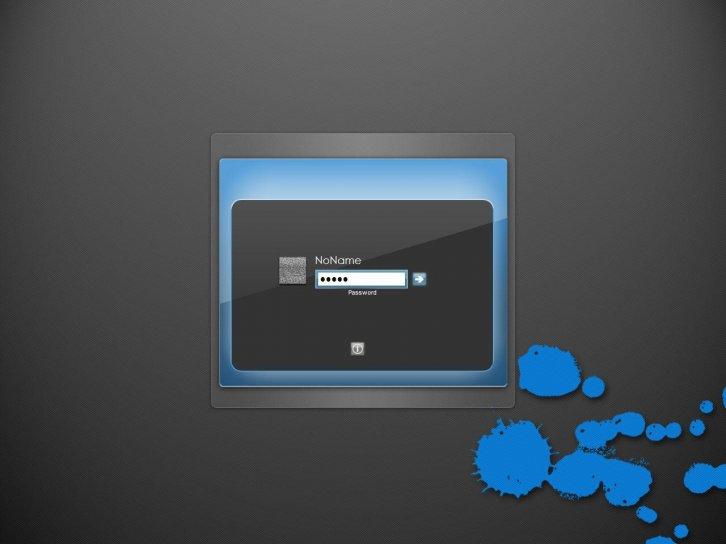 Something Dark and Blue - Экран приветствия Windows XP