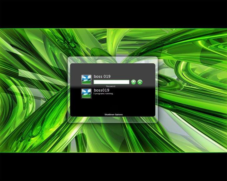 Lime - Экран приветствия Windows XP