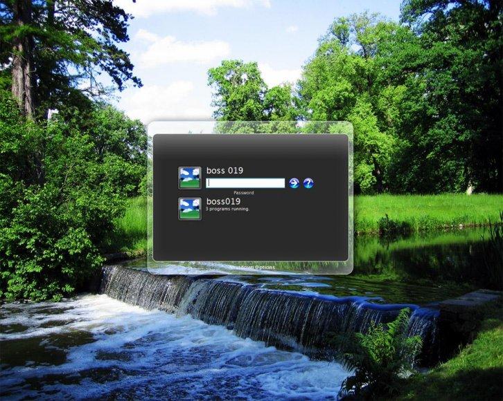 Flow II - Экран приветствия Windows XP