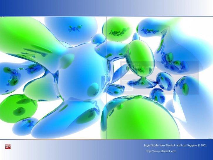 Green Plasma - Экран приветствия Windows XP