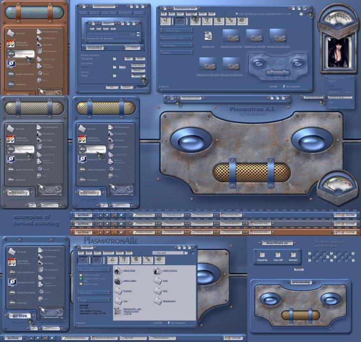 Plasmatron A.I. wb - Темы WindowBlinds