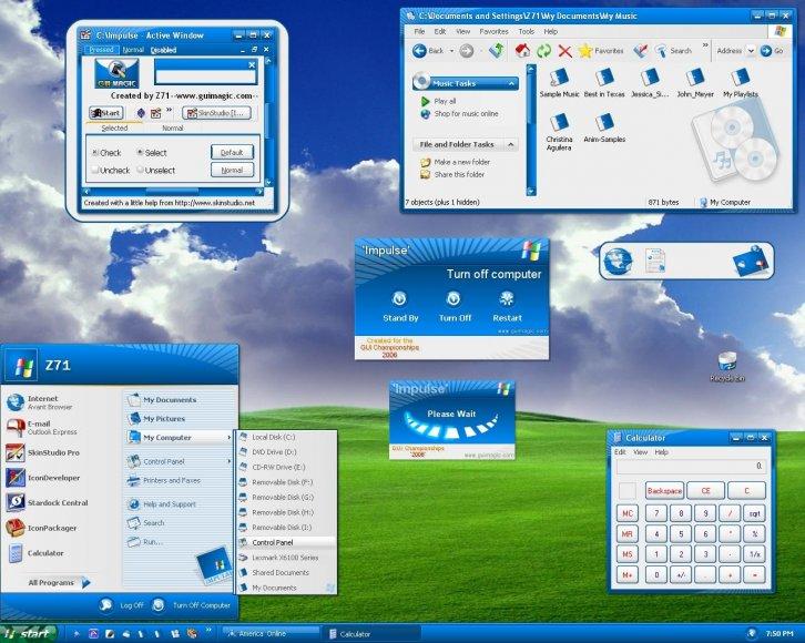 Impulse WB - Темы WindowBlinds