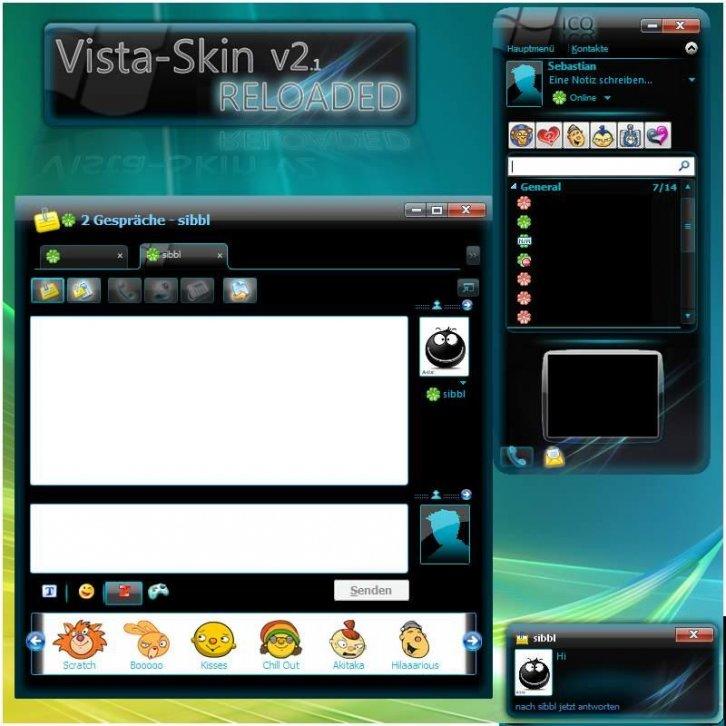 Vista-Skin v2.1 RELOADED 4ICQ6