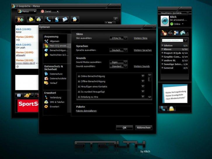 STEALTH ICQ6 Skin