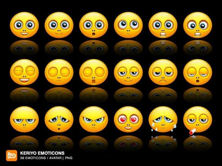 Keriyo Emoticons - Смайлики