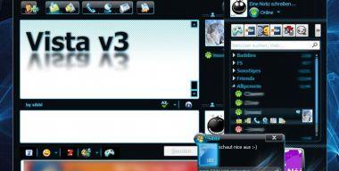 Vista Skin v3 RELOADED o.m.t ICQ 6