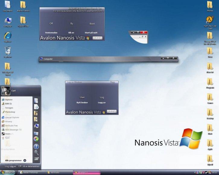 Avalon Nanosis Vista - Темы WindowBlinds