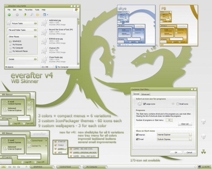 Everafter v4 - Темы для Windows XP