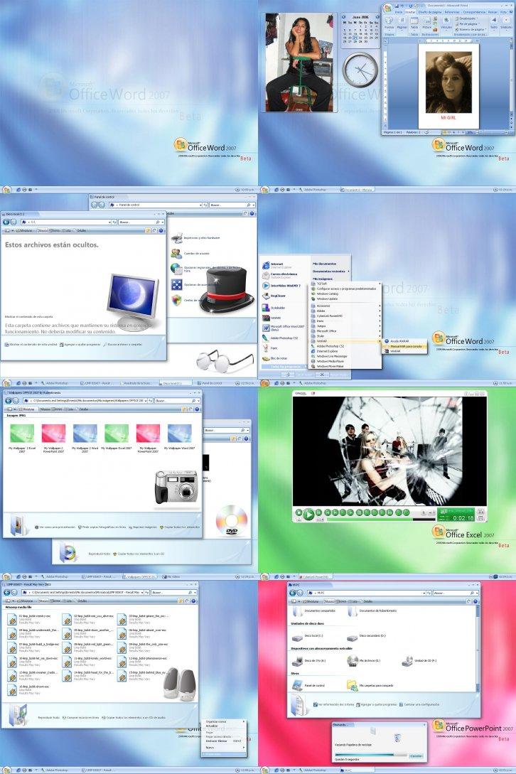 MYOFFICE 2007 - Темы для Windows XP