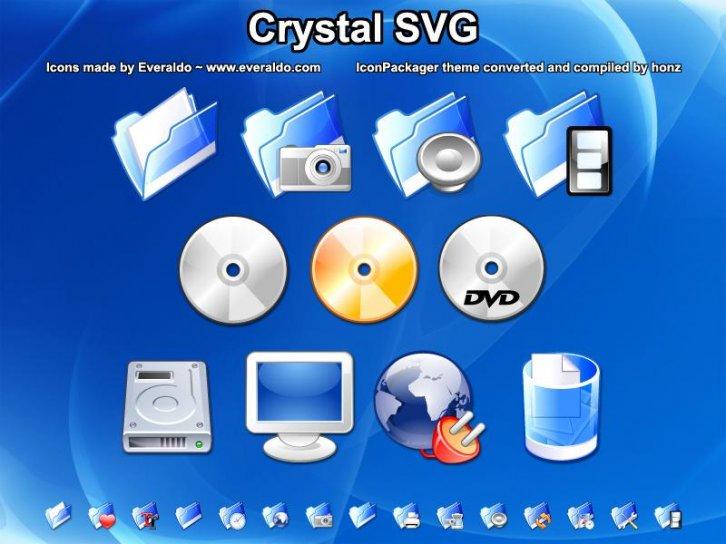 Crystal SVG - Иконки IconPackager