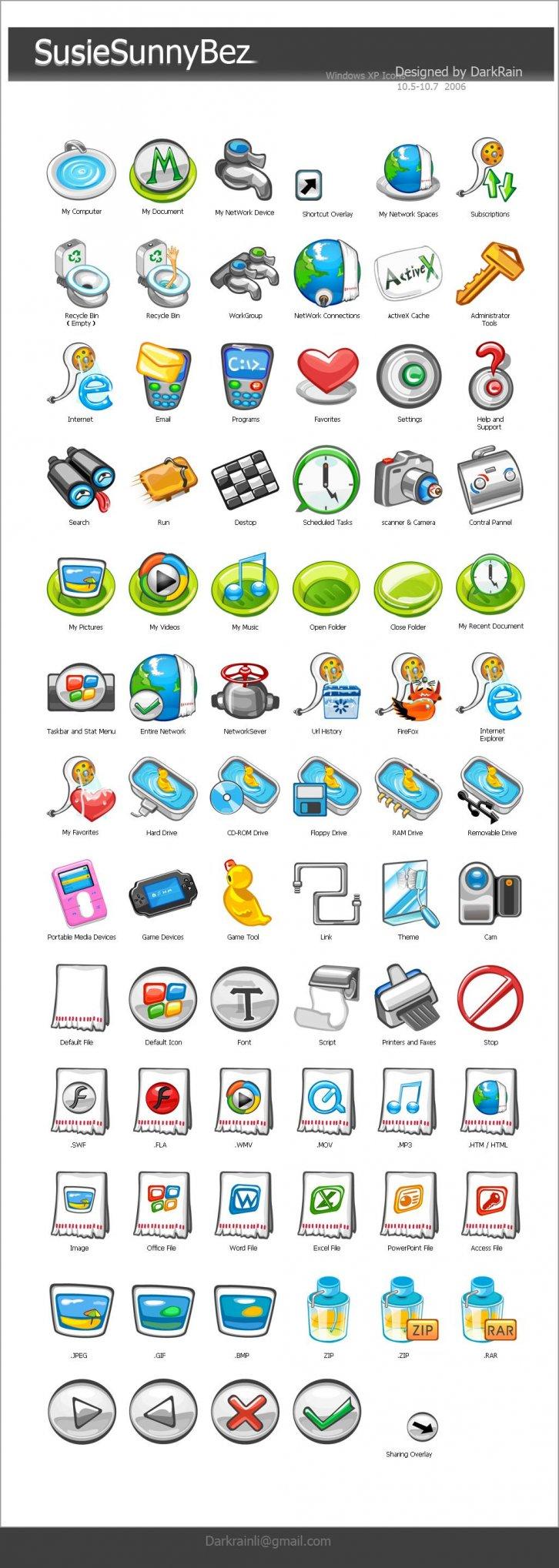 SusieSunnyBaz - Иконки IconPackager