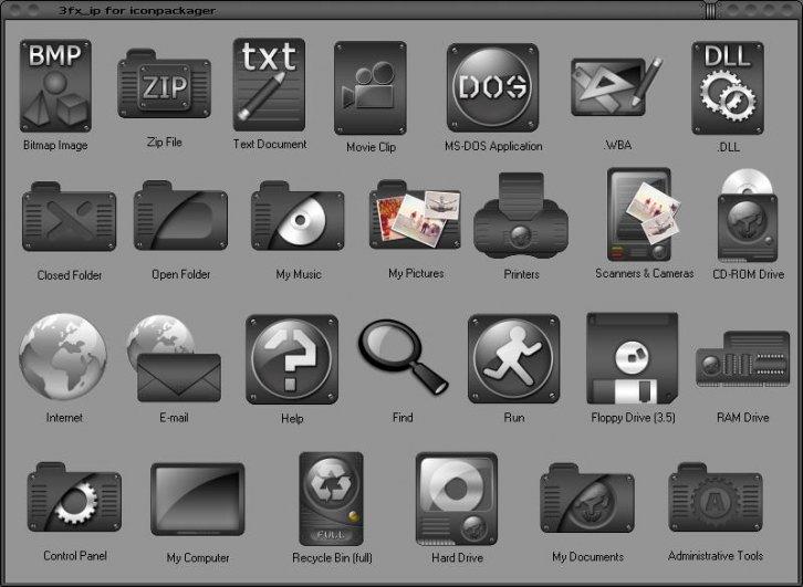 3FX IP - Иконки IconPackager