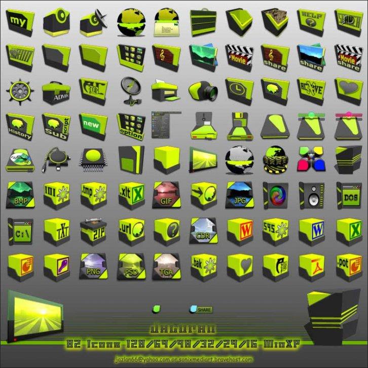 Jaluran IconXP - Иконки IconPackager