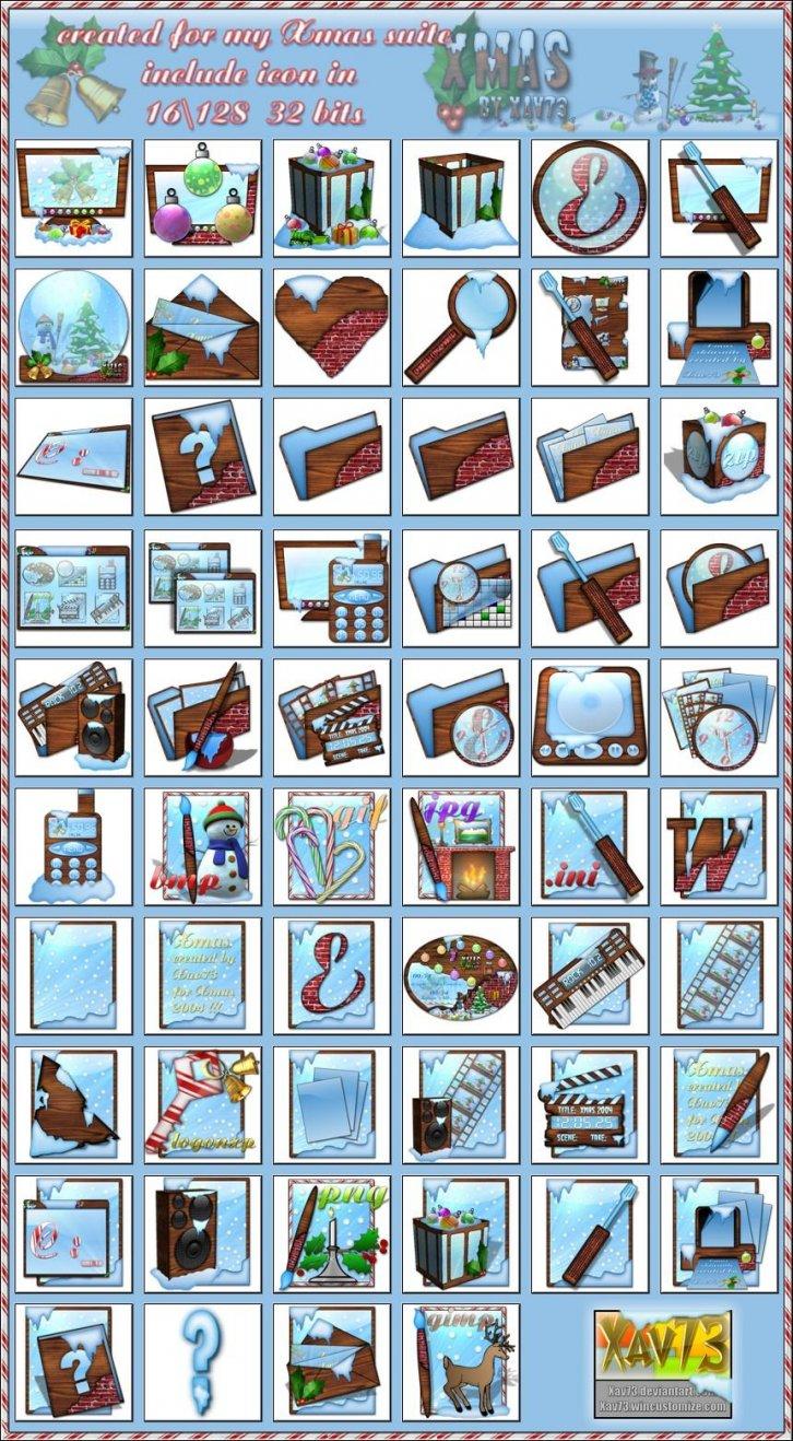 MyXmaslite1 - Иконки IconPackager