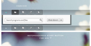 Beforesounds start button Win7