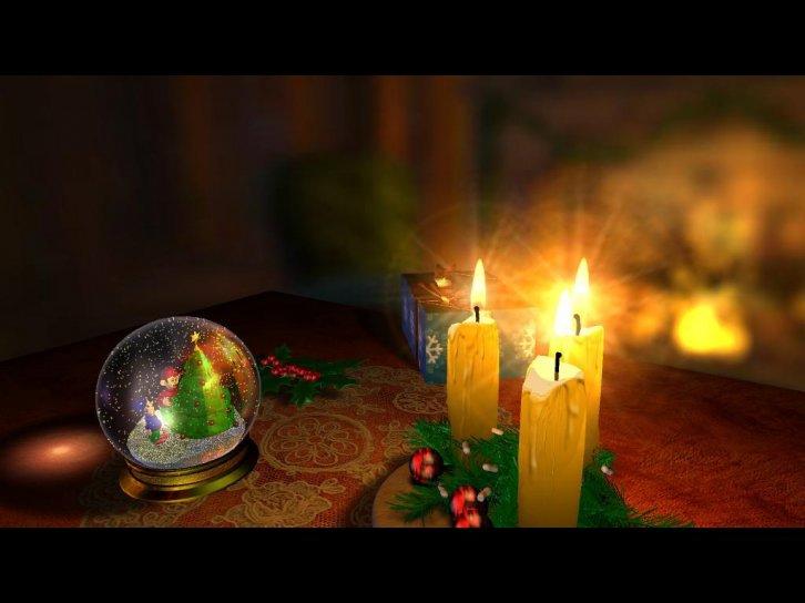 Snow Globe 3D ScreenSaver v1.0 - Заставки Праздники Даты