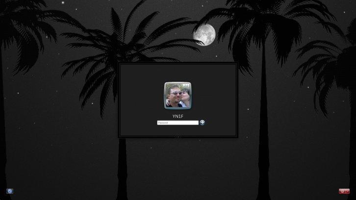 Lovely Moon W7 Logon - Экран приветствия Windows 7