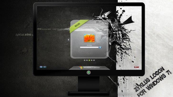 Zyklus Logon For Windows 7 - Экран приветствия Windows 7