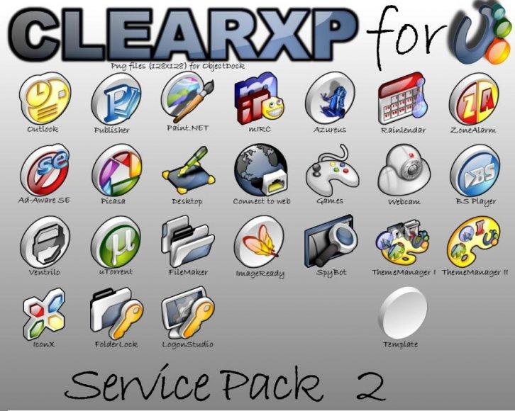 ClearXP for O.D. ServicePack 2 - Иконки для Windows