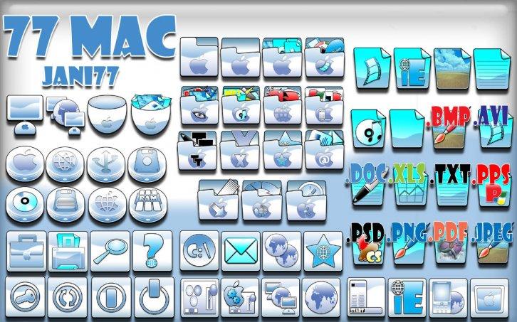 77 mac - Иконки IconPackager