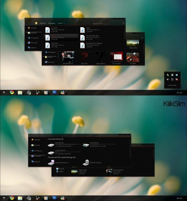 Kiilki VS for 7 - Темы для Windows 7