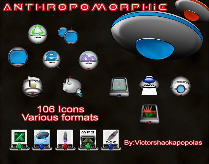 Antrhopomorphic - Иконки IconPackager