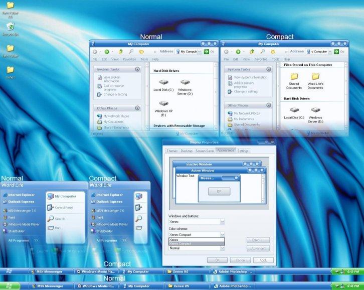 Xenes VS - Темы для Windows XP