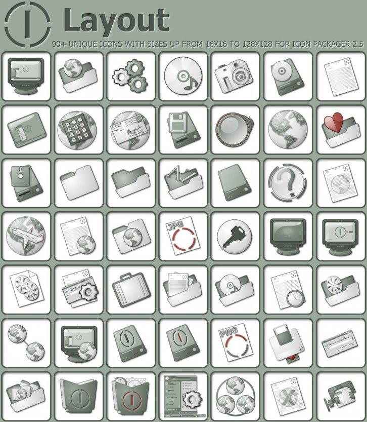 Layout_IP - Иконки IconPackager