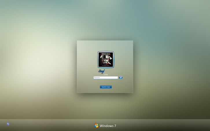 Soft7 Inspired Logon 1920 - Экран приветствия Windows 7