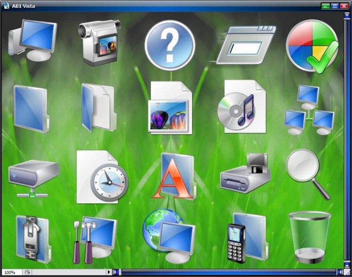 AB1 Vista - Иконки для Windows