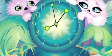 Alien Pets' Clock ScreenSaver v.2.3