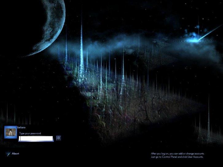 Cities of Syr - Экран приветствия Windows XP