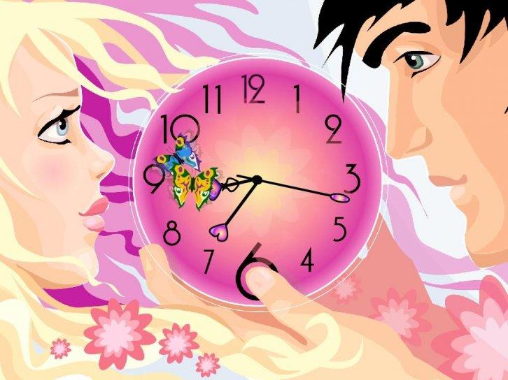 Romance Clock ScreenSaver v.2.3 - Заставки с часами