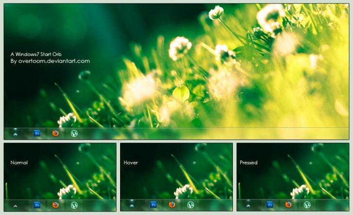 A Windows7 Start Orb - Кнопка ПУСК темы