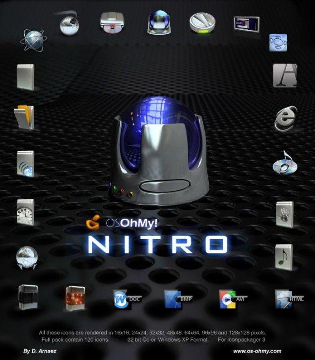 OHMY! Nitro (lite) - Иконки IconPackager