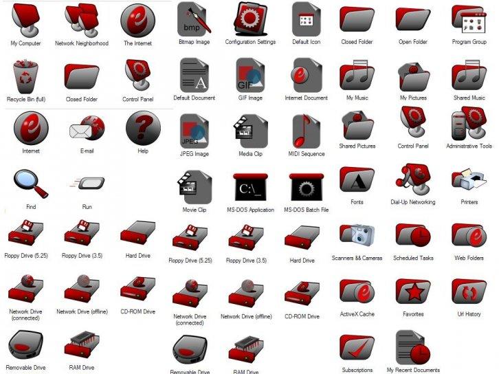 Nutsicons for rube - Иконки IconPackager