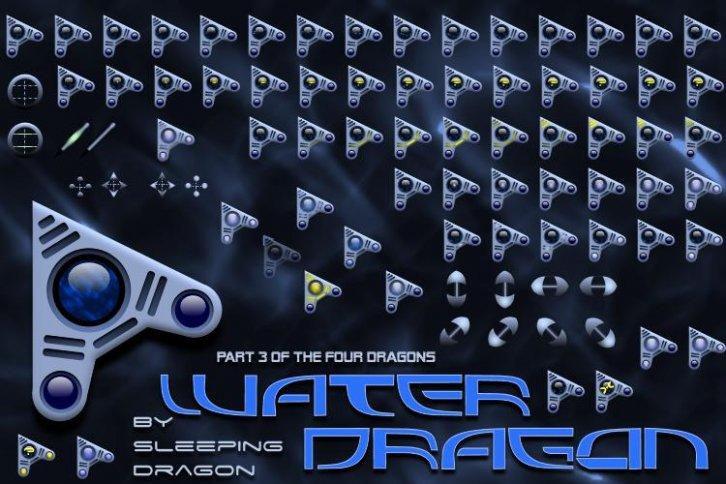 Water Dragon - Курсоры для CursorFX