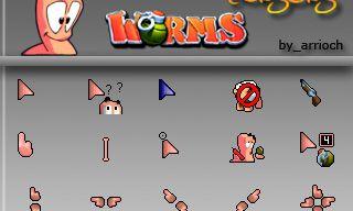 Worms Cursors Full