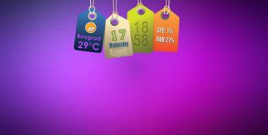 Hanging Tags Rainmeter