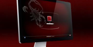 Scorpion Logon Screen