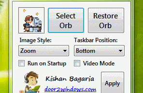 Windows 7 Start Button Animator