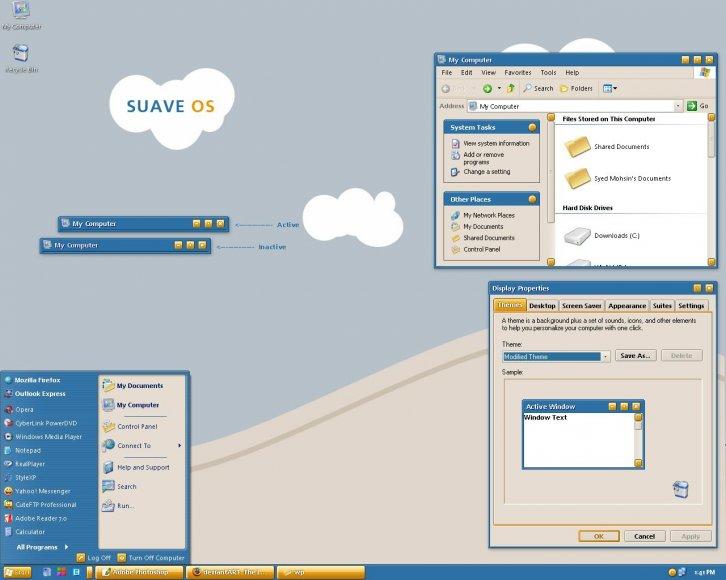 Suave OS - Темы для Windows XP