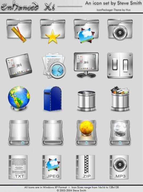 Enhanced XI - Иконки IconPackager