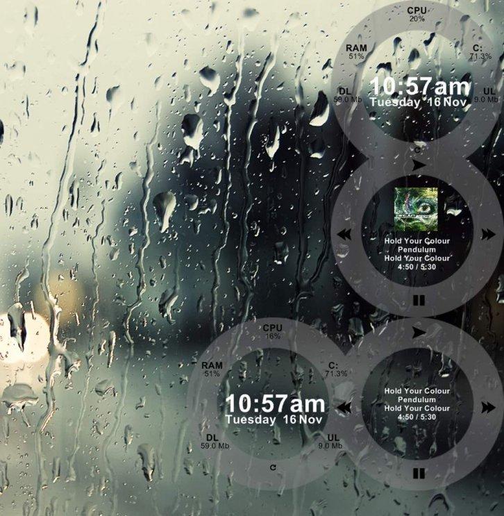 Figures for Rainmeter - Rainmeter Скины Темы