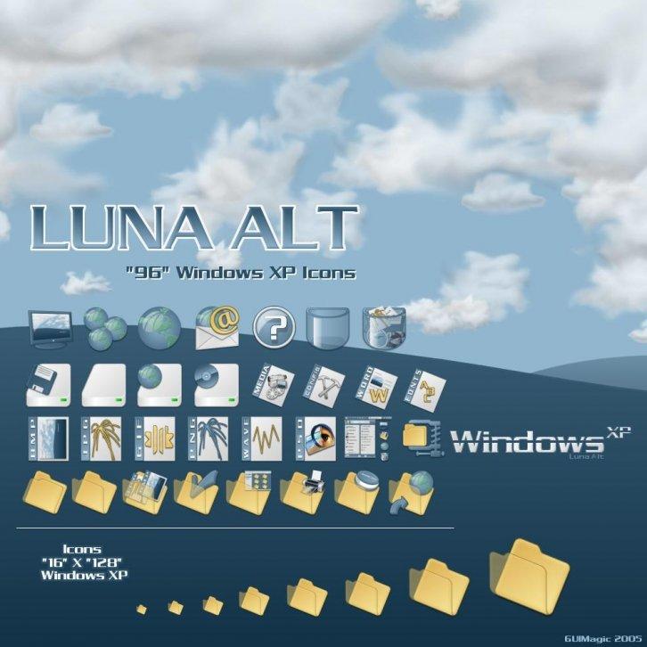 LunaAlt - Иконки IconPackager