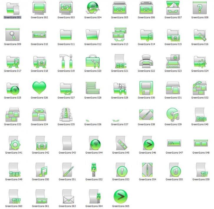 GreenIcons - Иконки IconPackager