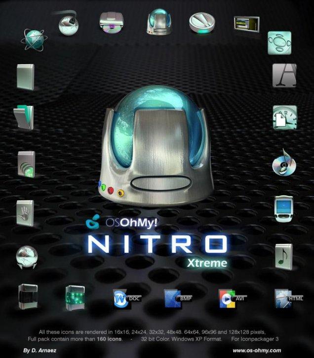 OHMY! Nitro Xtreme (Lite) - Иконки IconPackager