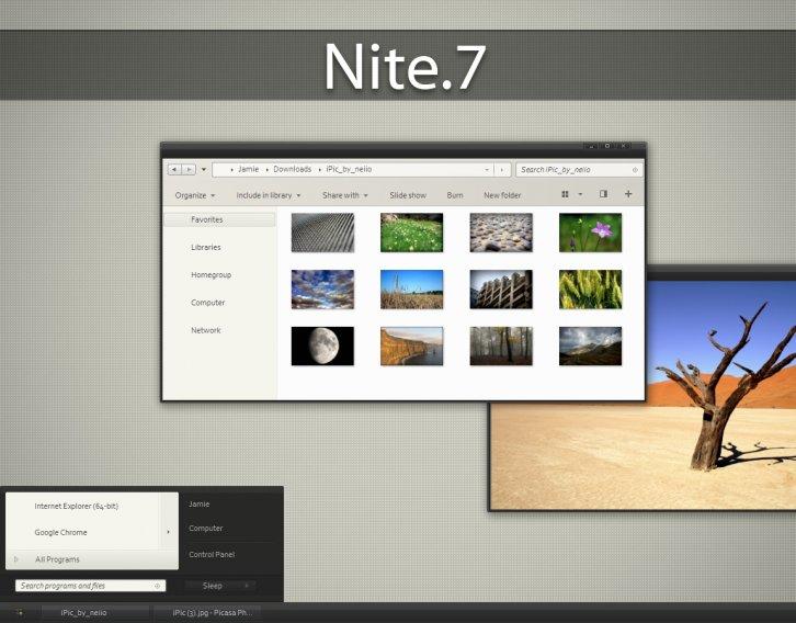 Nite VII - Темы для Windows 7