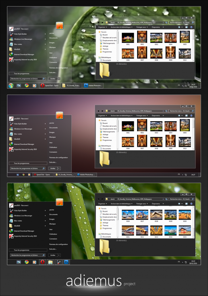 Adiemus project final - Темы для Windows 7