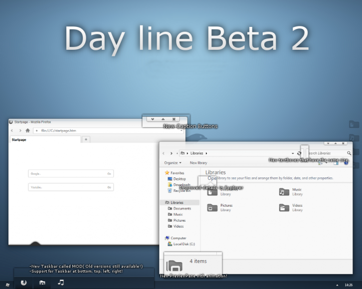 DLB 2 - Темы для Windows 7